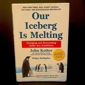 Hardcover Book | Our Iceberg is Melting